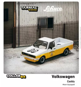 Tarmac Works x Schuco Volkswagen Caddy Moon Equipped Mooneyes 1/64