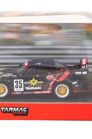 TARMAC WORKS PORSCHE 911 993 GT2 JGTC TAISAN STARCARD #35