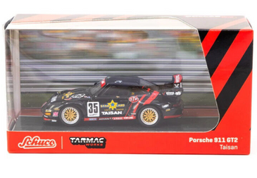 TARMAC WORKS PORSCHE 911 993 GT2 JGTC TAISAN STARCARD #35