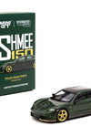 Mini GT x Tarmac Works 1:64 SHMEE 150 Porsche Taycan Turbo S MGT00274-R Green