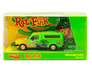 TARMAC WORKS VOLKSWAGEN VW CADDY RAT FINK 1/64
