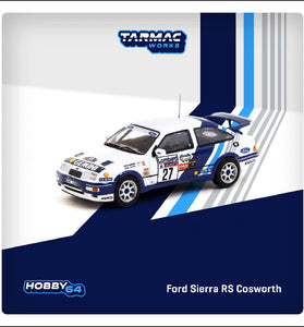 Tarmac Works 1/64 Ford Sierra RS Cosworth RAC Rally 1989