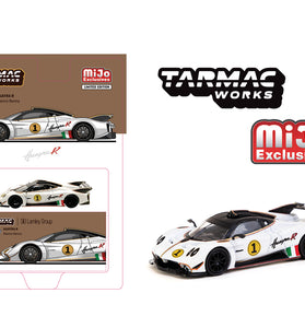 Tarmac Works 1:64 Pagani Huayra R – Bianco Benny – Global64