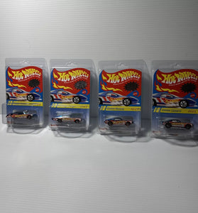 Hot Wheels RLC Edwin Watts 4 Car Set Charger, Mustang, Camaro, Passion Low #289/2500