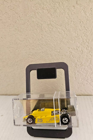 Hot Wheels Road Atlanta 25th Anniversary Turbo Streak Yellow F9 IN CASE!