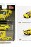 Mini GT 1:64 MiJo Exclusives 2020 Chevrolet Corvette Stingray Accelerate Yellow Metallic LHD #195