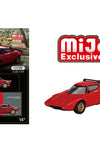 Mini GT 1:64 Red #365 Lancia Stratos HF Stradale (Rosso Arancio)