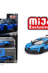 Mini GT 1:64 #379 Bugatti Chiron Pur Sport Blue Limited Edition