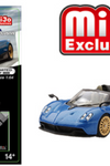 Mini GT 1:64 Pagani Huayra Roadster (Blue Francia) – USA Exclusive – Mijo Exclusives #38