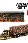 Mini GT 1:64 Western Star 49X with 40 Ft Container Day Of The Dead “Dias De Los Muertos” 2022 Limited Edition