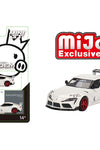 Mini GT 1:64 Mijo Exclusives Pandem Toyota GR Supra V1.0  Pearl White #424