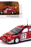 Tarmac Works 1:64 Mitsubishi Lancer Evolution 6.5 Safari Rally 2001 Winner #7