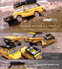 INNO64 1/64 RANGE ROVER CLASSIC CAMEL TROPHY 1982 w/Tool Box, Fuel/Oil Container Dirty