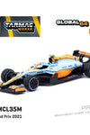 Tarmac Works 1:64 McLaren MCL35M Monaco Grand Prix 2021 #4 Lando Norris