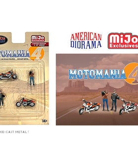 American Diorama 1:64 Figures Motomania 4 – MiJo Exclusives