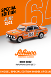 Tarmac Works x Schuco BMW 2002 Rally Monte Carlo 1973