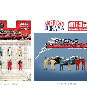American Diorama 1:64 Figures Racing Legends – MiJo Exclusives