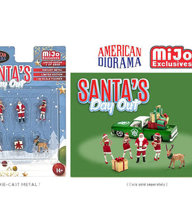 American Diorama 1:64 Figures Santa’s Day Out – MiJo Exclusives