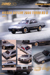 INNO64 1/64 Die-Cast Car - Nissan Skyline 2000 Turbo RS-X (DR30) Silver/ Black