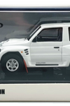 INNO 64 White Mitsubishi Pajero Evolution